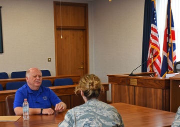 SECAF Spouse visit RAF Mildenhall