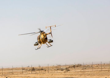 AAF MD 530 pilots supported ground troops during live-fire exercise