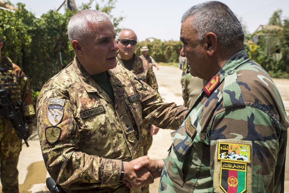 TAAC west General Brig. Gen. Bruno visits RMTC TAAC west General Brig. Gen. Bruno visits RMTC