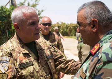 TAAC west General Brig. Gen. Bruno visits RMTC