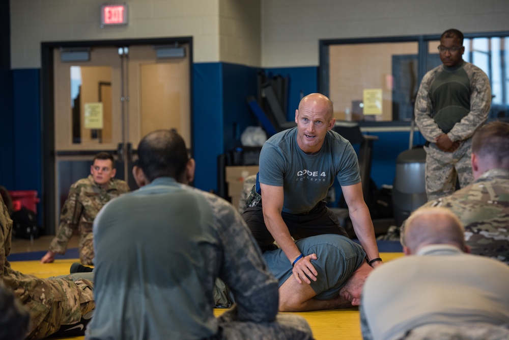 Security forces complete defensive tactics training