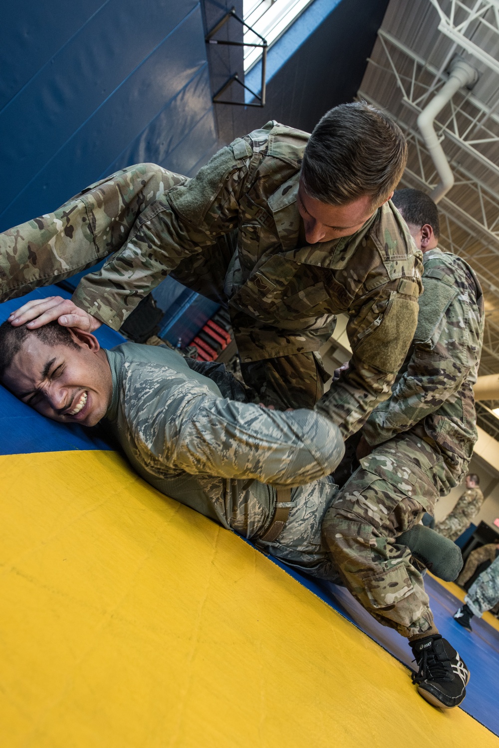 Security forces complete defensive tactics training