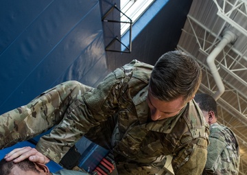 Security forces complete defensive tactics training