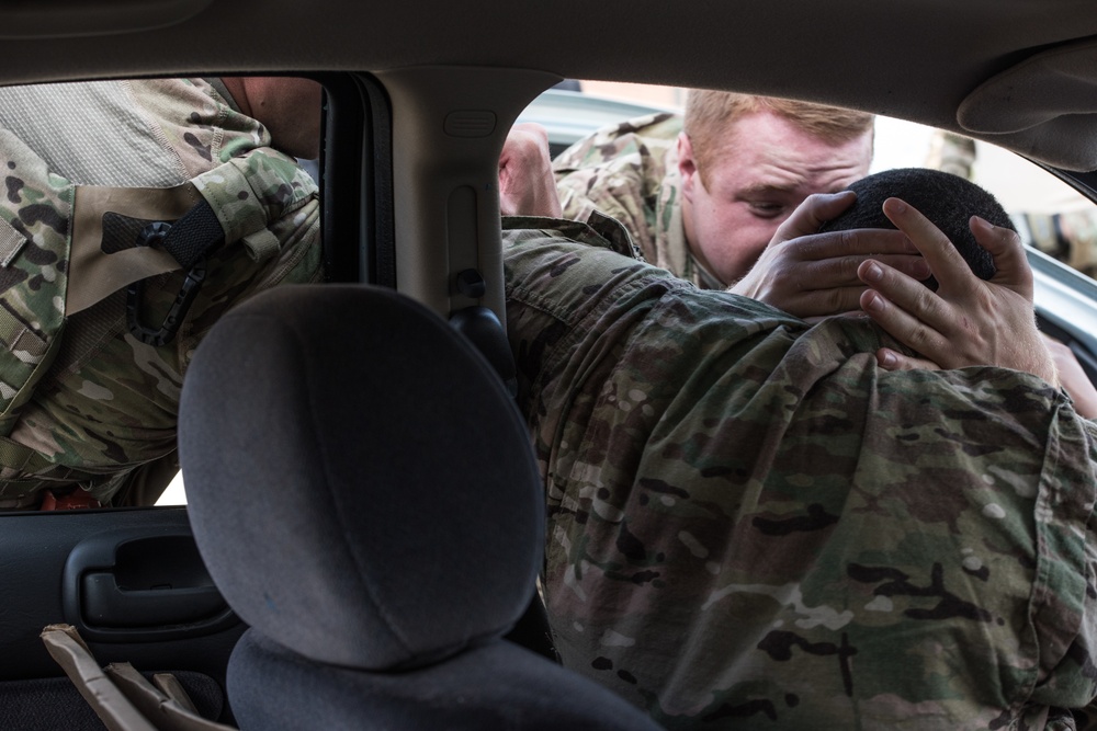 Security forces complete defensive tactics training