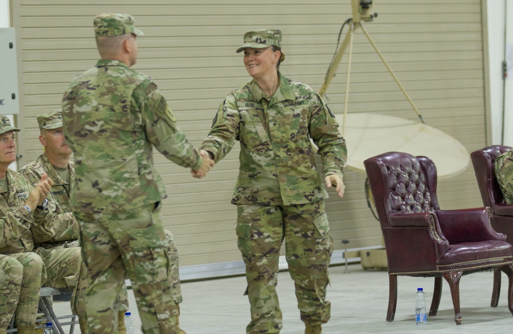 335th Signal Command (Theater) (Provisional) Change of Command