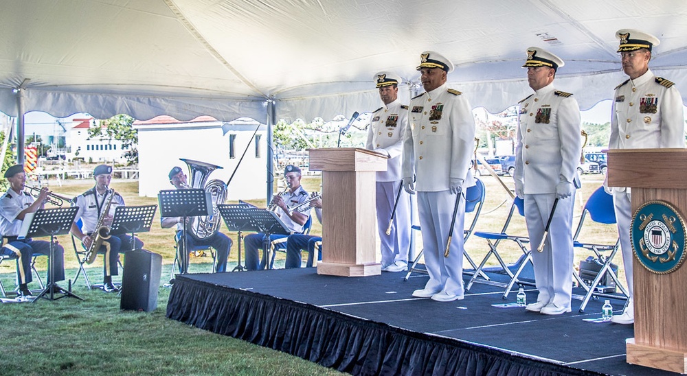 Coast Guard Sector Southeastern New England holds change-of-command ceremony