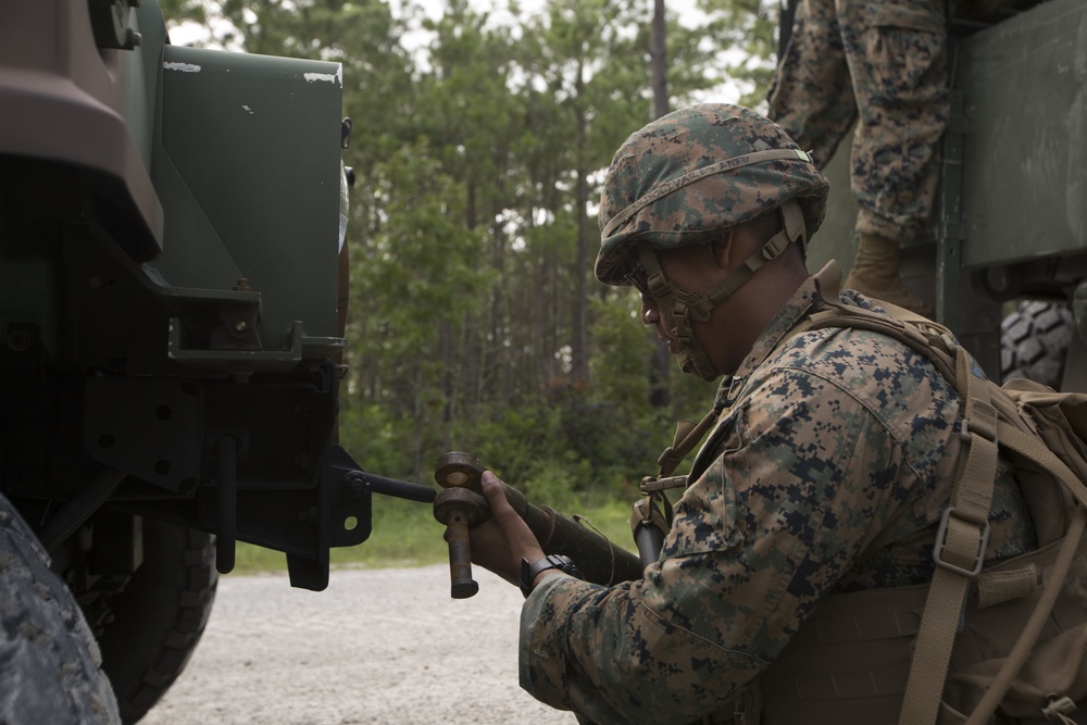 II MEF Support Battalion Field Exercise