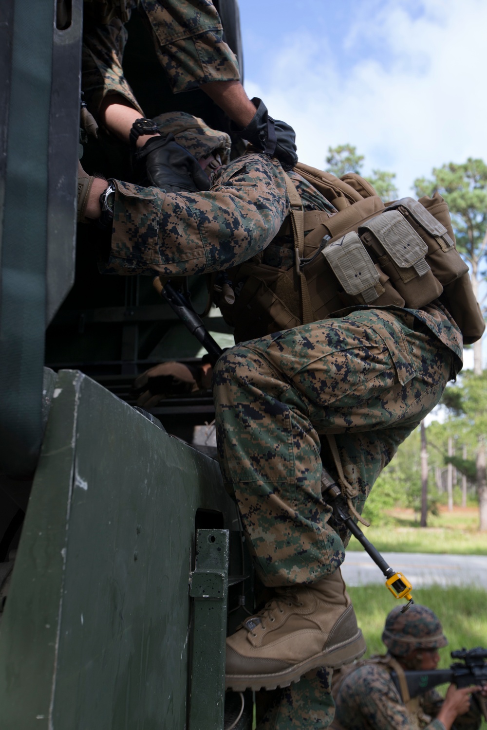 II MEF Support Battalion Field Exercise