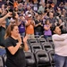 Phoenix Recruiting Battalion conducts mass enlistment at WNBA game