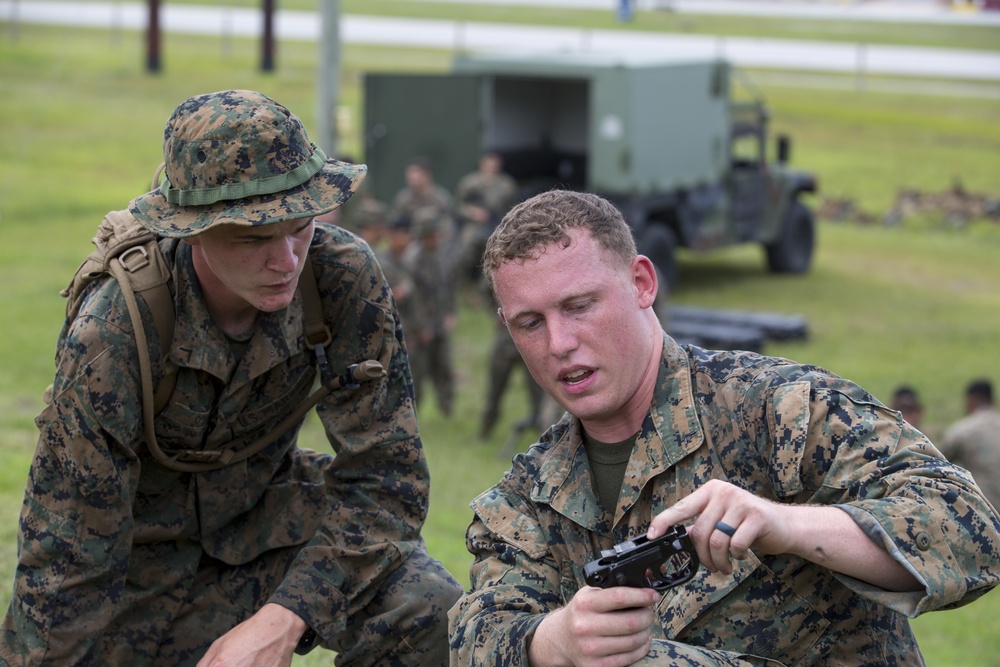 II MEF Support Battalion live-fire range