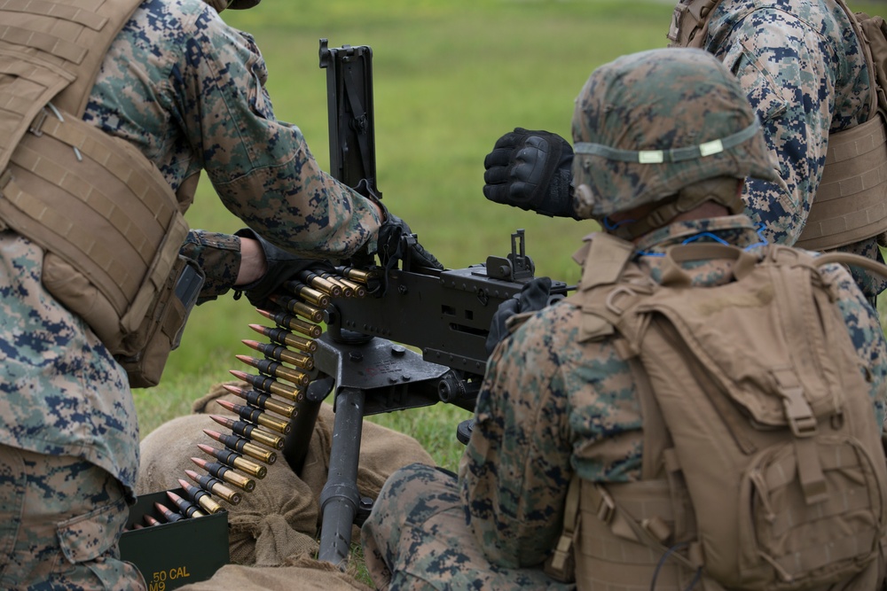 II MEF Support Battalion live-fire range