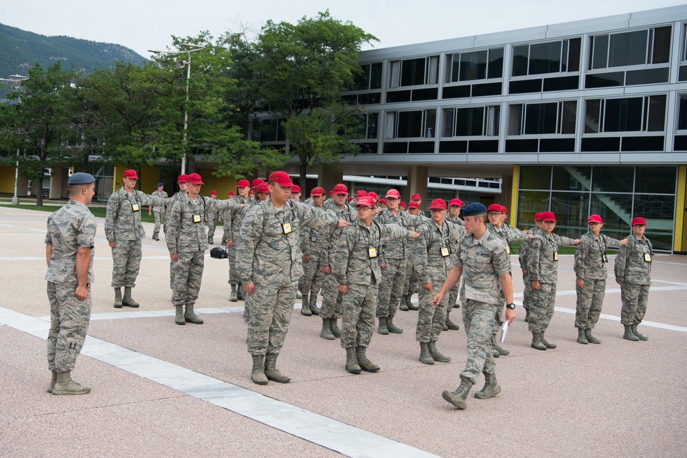 Basic Cadet Open Ranks Inspection