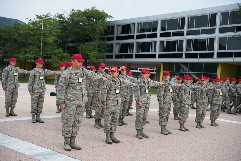 Basic Cadet Open Ranks Inspection