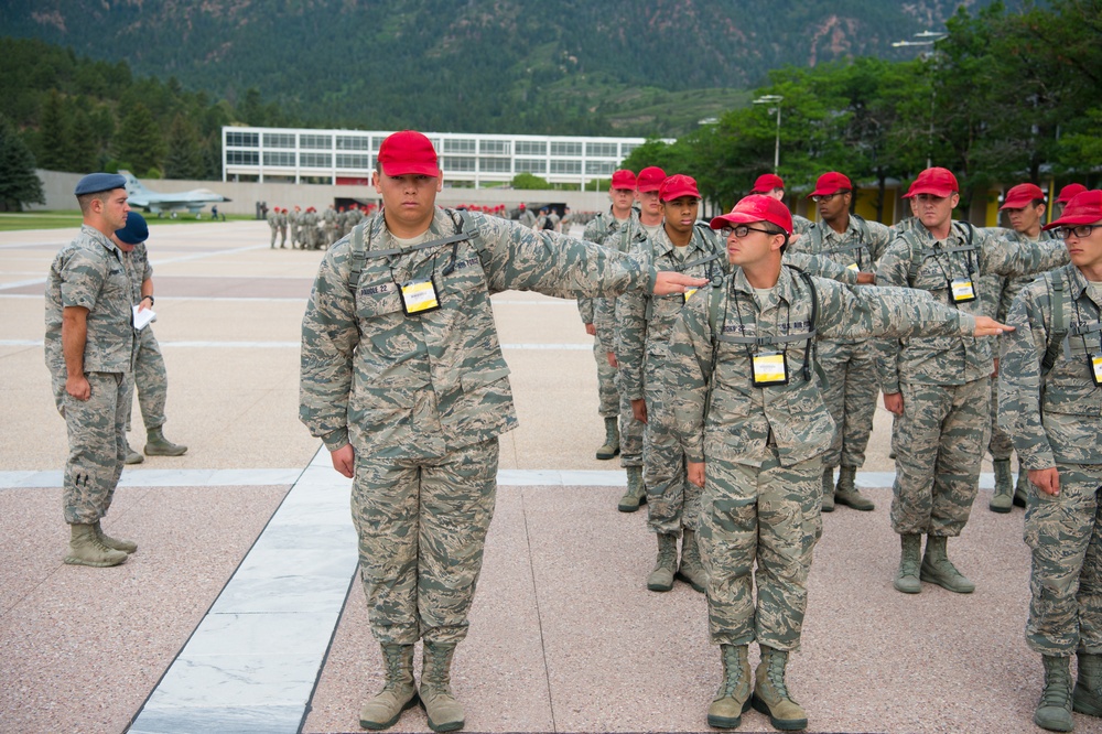 Basic Cadet Open Ranks Inspection