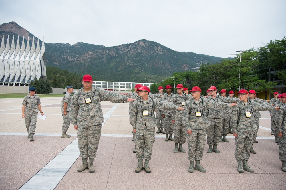 Basic Cadet Open Ranks Inspection