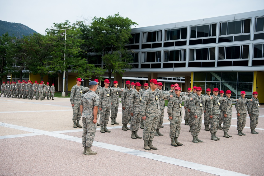 Basic Cadet Open Ranks Inspection