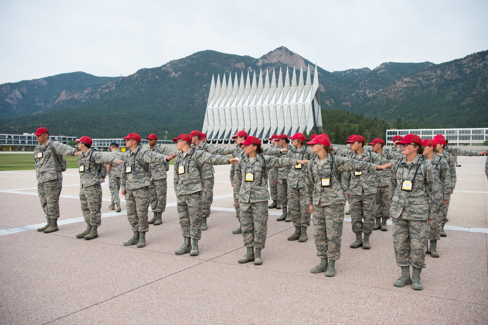 Basic Cadet Open Ranks Inspection