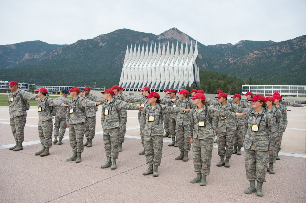 Basic Cadet Open Ranks Inspection