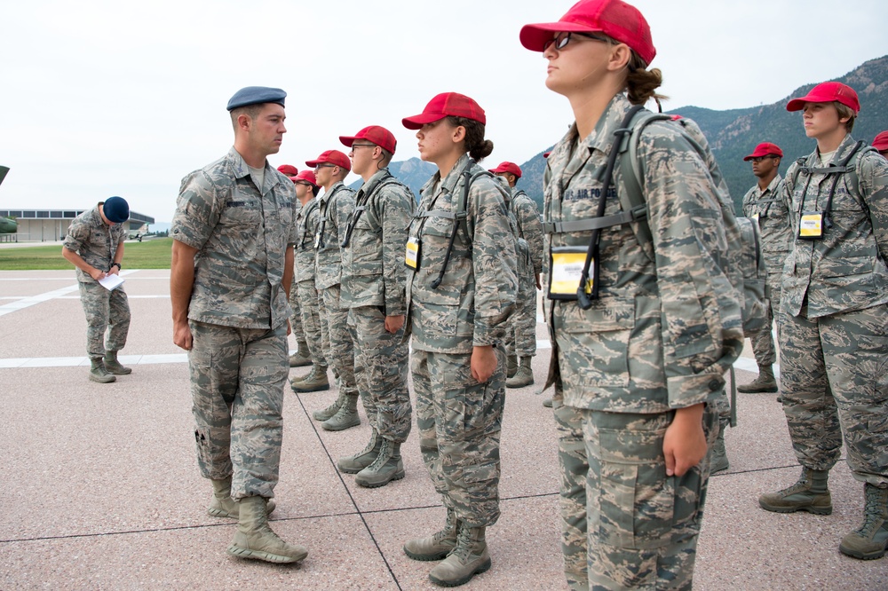 Basic Cadet Open Ranks Inspection