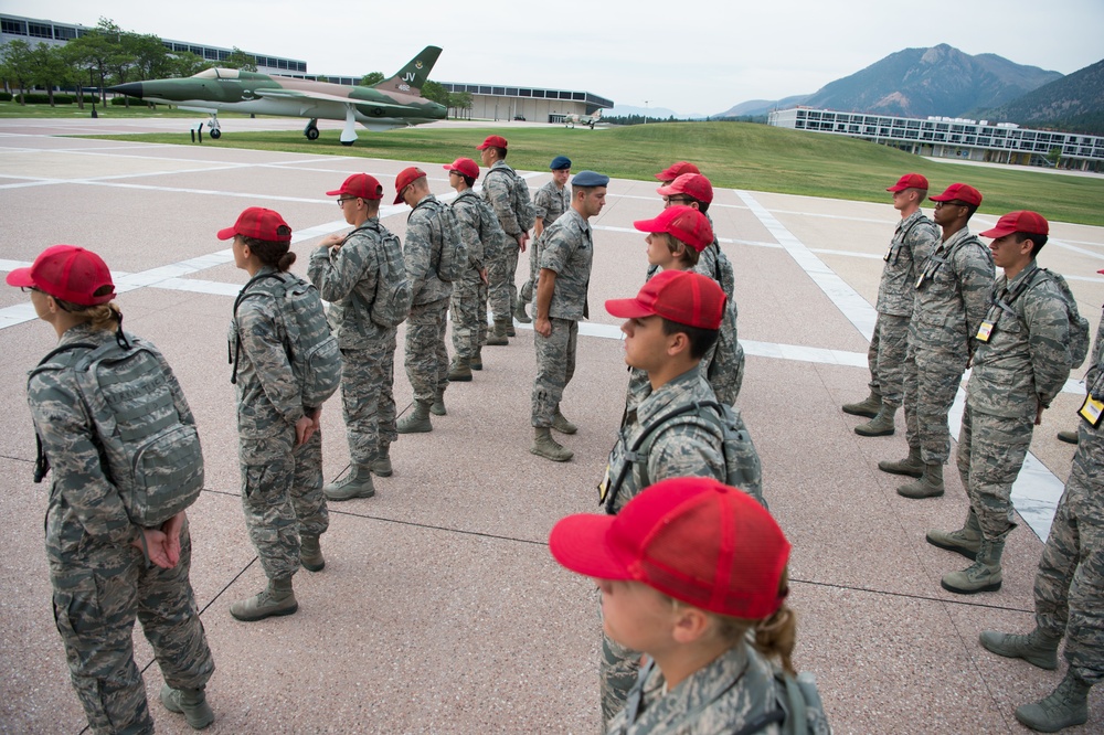 Basic Cadet Open Ranks Inspection