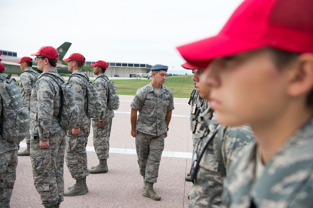 Basic Cadet Open Ranks Inspection