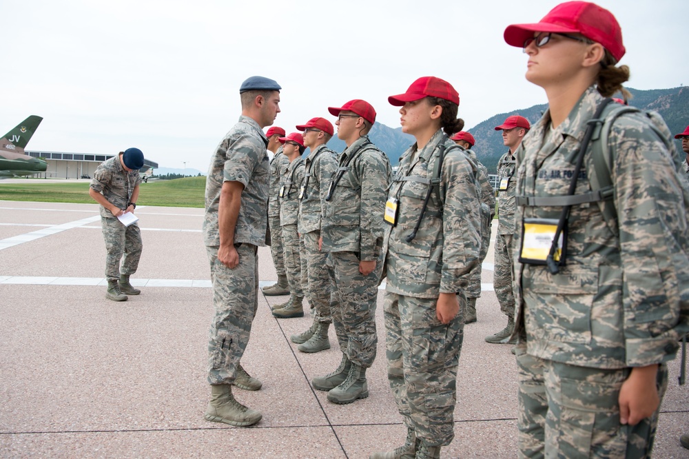 Basic Cadet Open Ranks Inspection