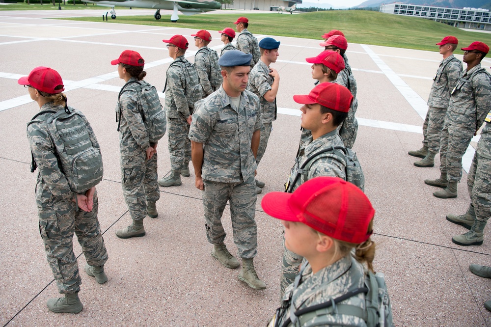 Basic Cadet Open Ranks Inspection