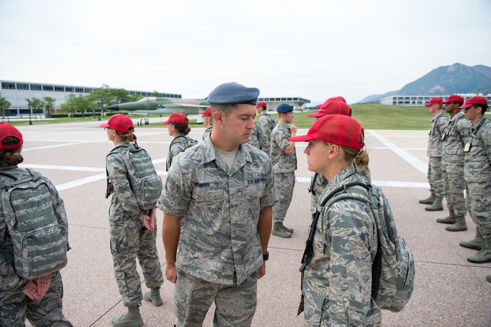 Basic Cadet Open Ranks Inspection