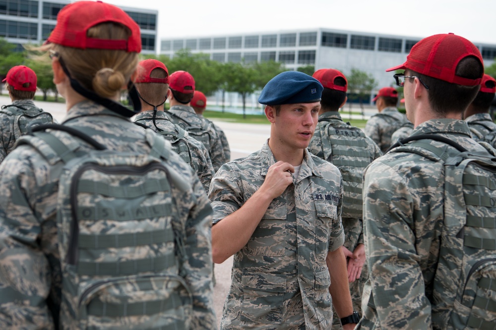 Basic Cadet Open Ranks Inspection