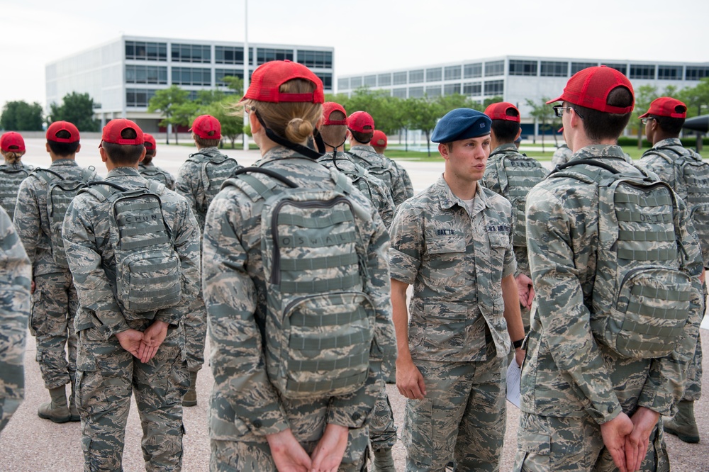 Basic Cadet Open Ranks Inspection