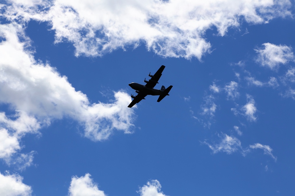 C-130s, crews complete CDS airdrop at Fort McCoy for Patriot North 2018