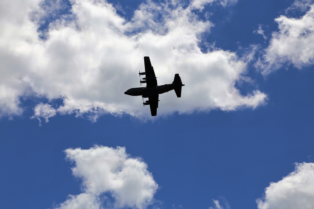 C-130s, crews complete CDS airdrop at Fort McCoy for Patriot North 2018