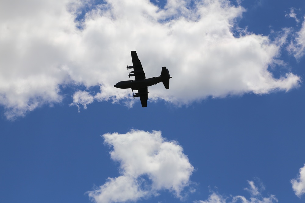 C-130s, crews complete CDS airdrop at Fort McCoy for Patriot North 2018