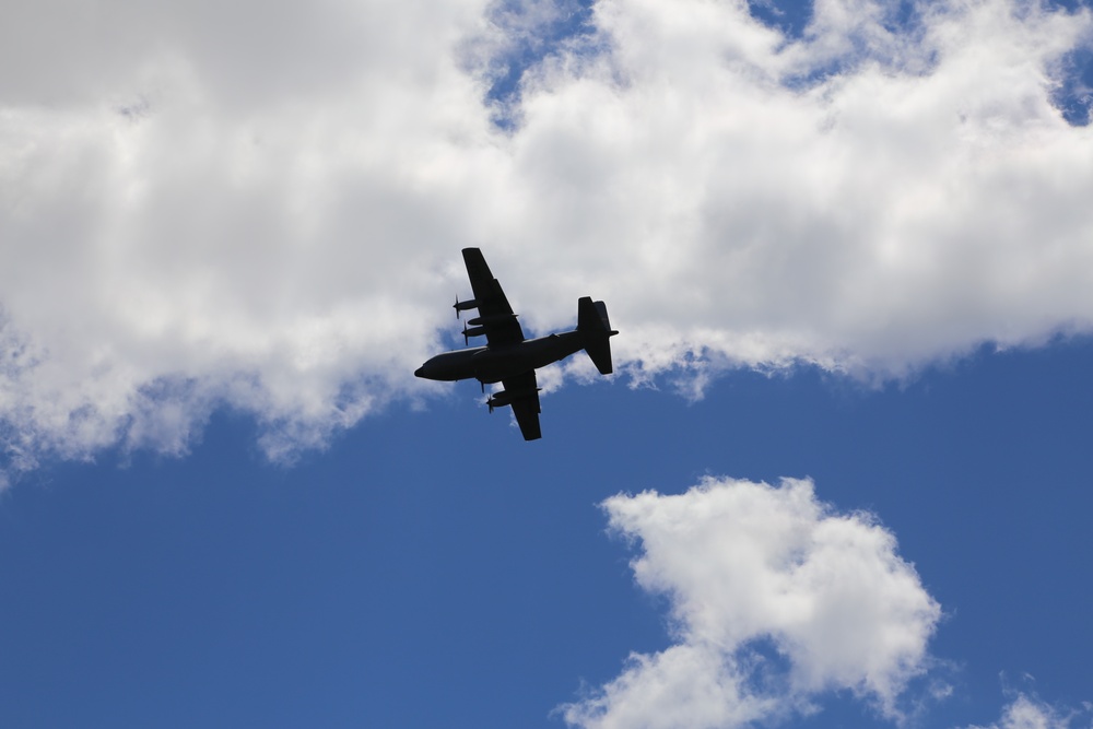 C-130s, crews complete CDS airdrop at Fort McCoy for Patriot North 2018