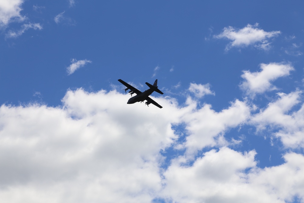 C-130s, crews complete CDS airdrop at Fort McCoy for Patriot North 2018