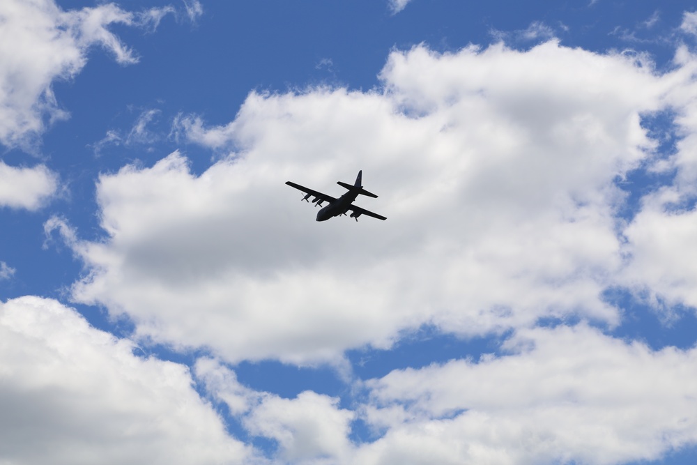 C-130s, crews complete CDS airdrop at Fort McCoy for Patriot North 2018