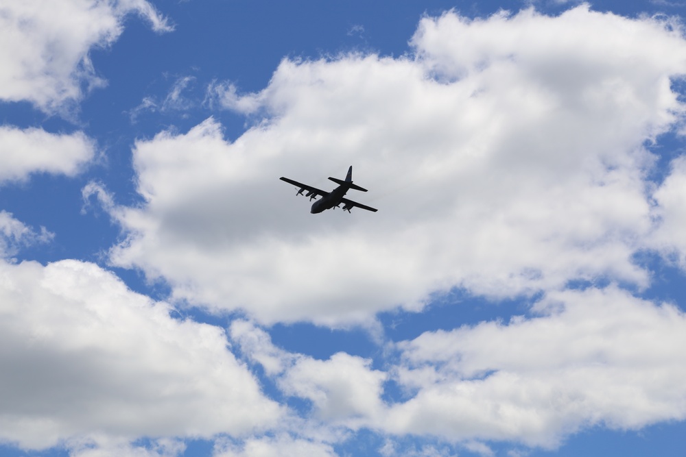 C-130s, crews complete CDS airdrop at Fort McCoy for Patriot North 2018