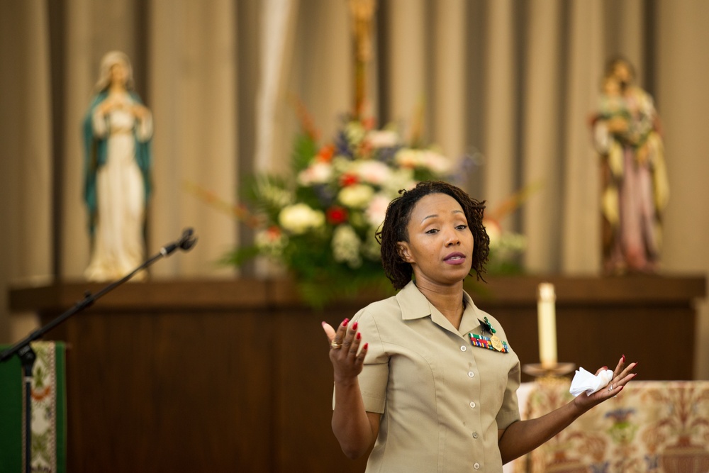 Gunnery Sgt. Summerlin Retirement