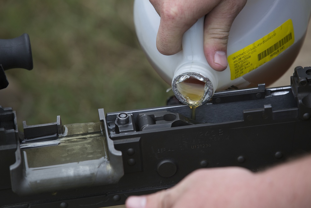 II MEF Support Battalion live-fire range