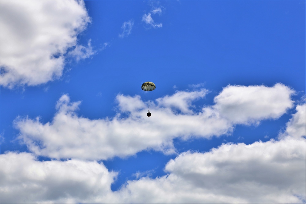 C-130s, crews complete CDS airdrop at Fort McCoy for Patriot North 2018