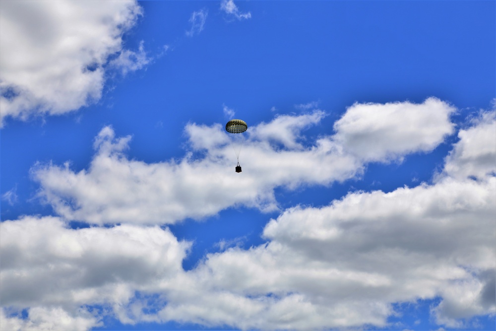 C-130s, crews complete CDS airdrop at Fort McCoy for Patriot North 2018