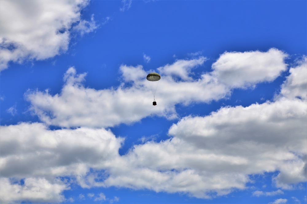 C-130s, crews complete CDS airdrop at Fort McCoy for Patriot North 2018