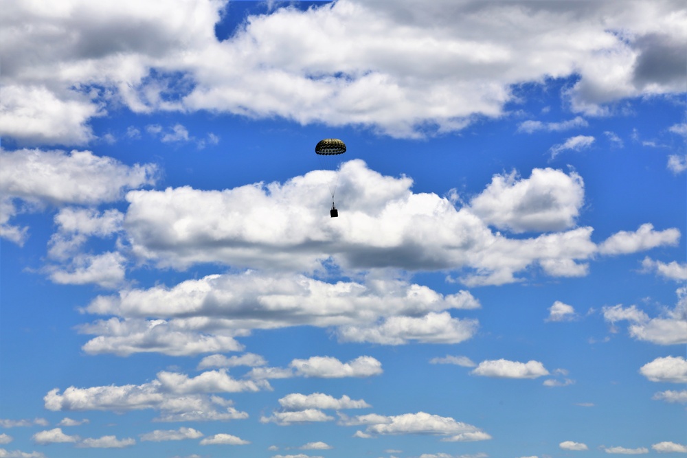 C-130s, crews complete CDS airdrop at Fort McCoy for Patriot North 2018