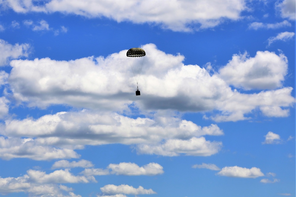 C-130s, crews complete CDS airdrop at Fort McCoy for Patriot North 2018