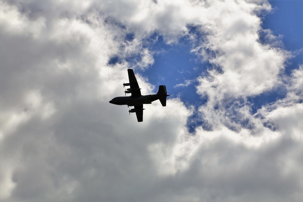 C-130s, crews complete CDS airdrop at Fort McCoy for Patriot North 2018