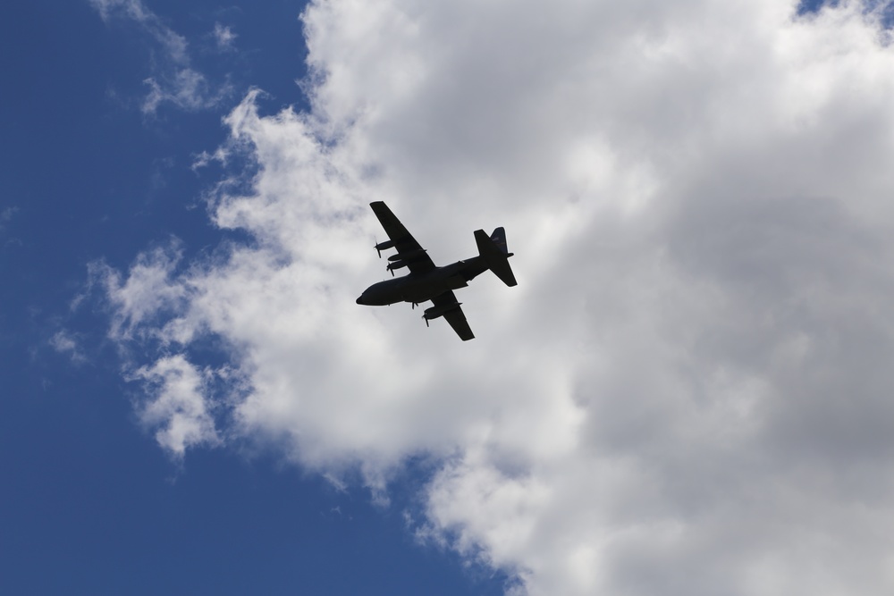 C-130s, crews complete CDS airdrop at Fort McCoy for Patriot North 2018