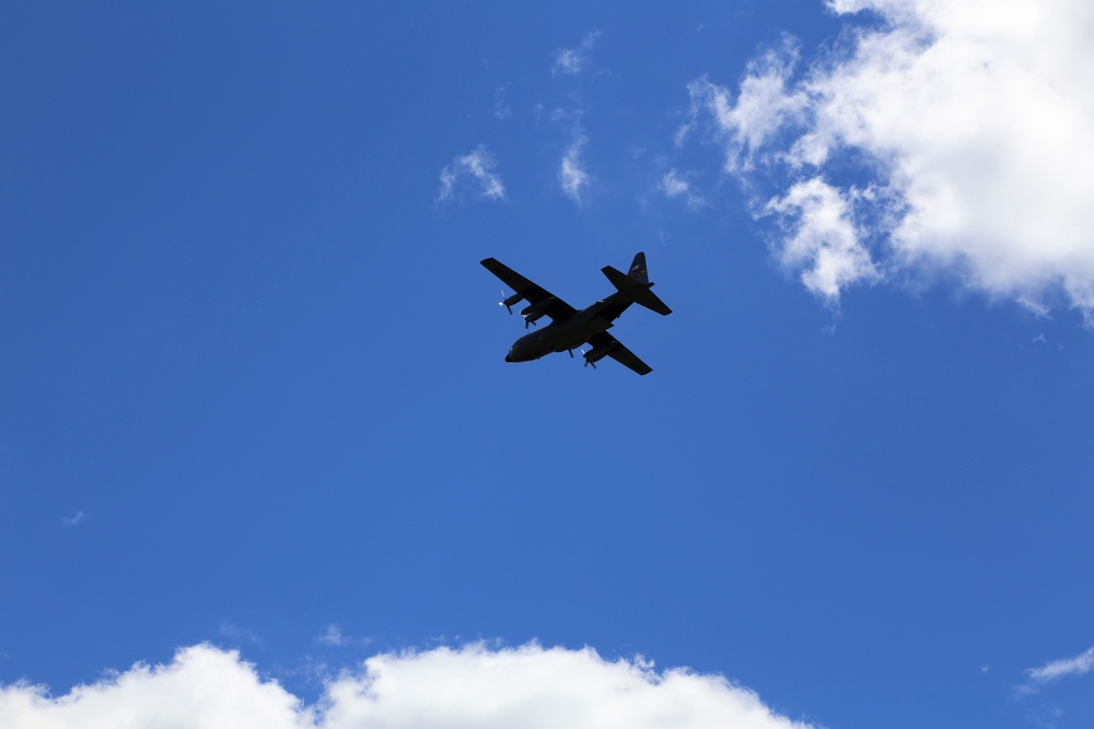 C-130s, crews complete CDS airdrop at Fort McCoy for Patriot North 2018