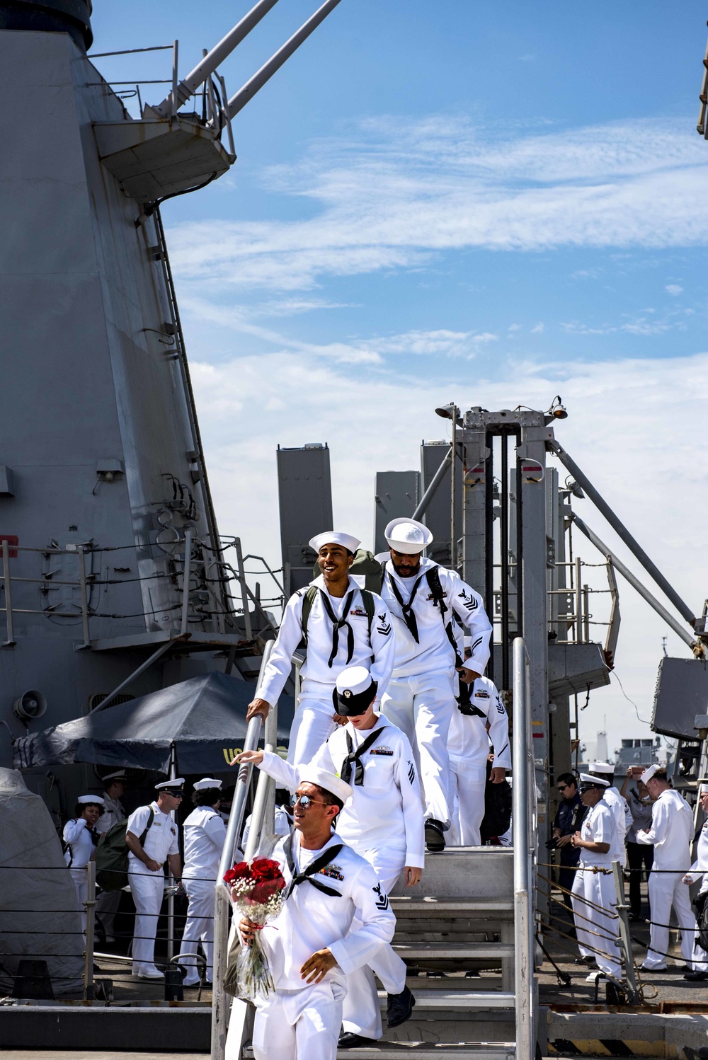 USS Laboon Returns From Deployment