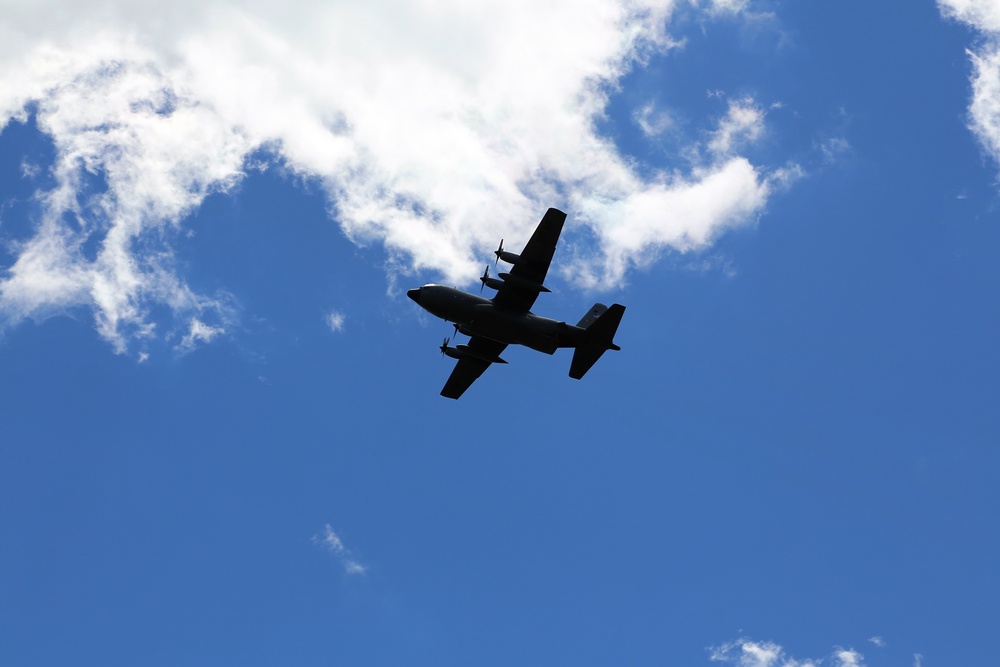 C-130s, crews complete CDS airdrop at Fort McCoy for Patriot North 2018