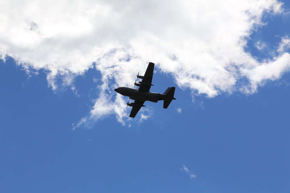 C-130s, crews complete CDS airdrop at Fort McCoy for Patriot North 2018